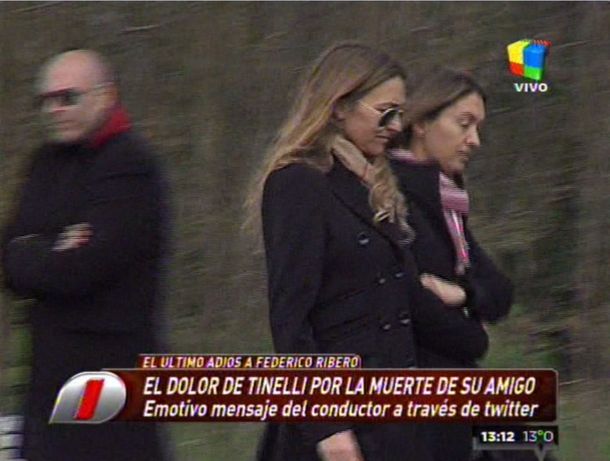 Familiares y amigos despidieron a Federico Ribero