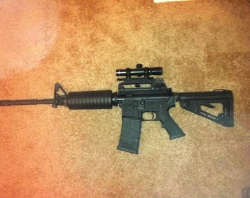 Manipulaba una carabinera y se disparó en la cara