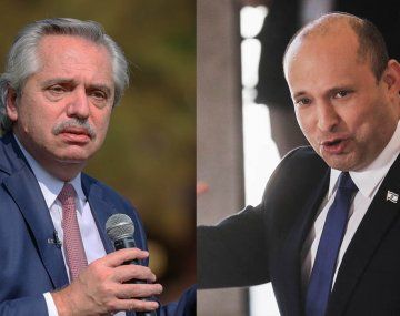 Alberto Fernández felicitó al primer ministro israelí: Le deseo el mayor éxito para su gobierno