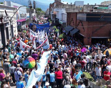 Más de 30 mil personas se movilizaron en La Rioja