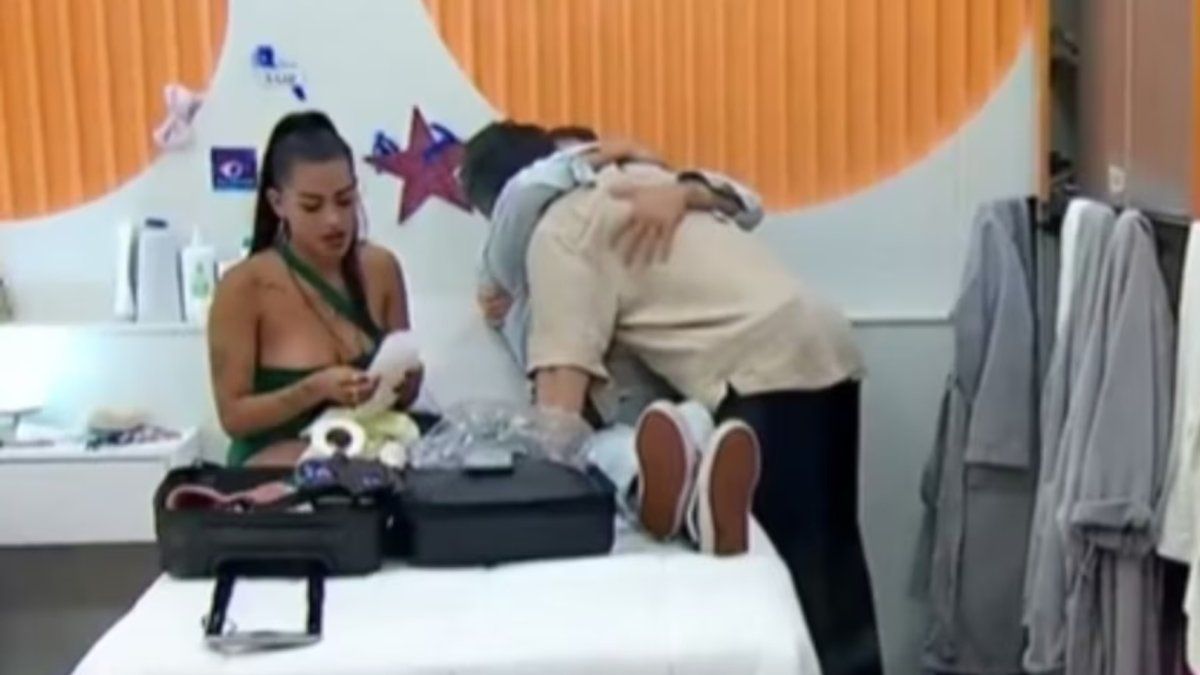 Video: el desgarrador llanto de Tato tras la eliminación de Luciana en Gran Hermano
