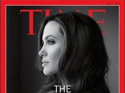 luego de la confesion, angelina jolie llego a la tapa de time luego de la confesion, angelina jolie llego a la tapa de time