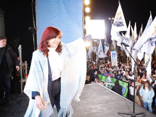 La vicepresidenta Cristina Kirchner. 