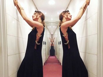 La polémica foto que muestra la delgadez de Pampita