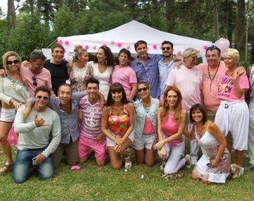 La fiesta temática de Andrea Estévez para celebrar su cumpleaños
