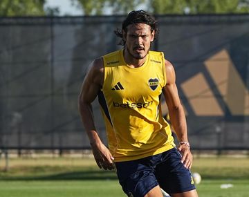 Cavani vuelve a quedar afuera en Boca: no estará ante Gimnasia de Mendoza