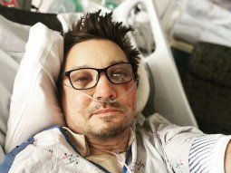 Jeremy Renner reapareció en las redes sociales tras su terrible accidente