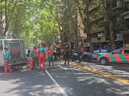 incendio en un edificio de palermo: siete asistidos y 50 evacuados incendio en un edificio de palermo: siete asistidos y 50 evacuados