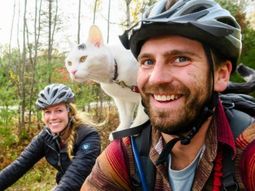 Vladimir es un gato viajero gracias a sus dueños Vladimir es un gato viajero gracias a sus dueños