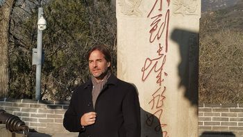 El presidente Luis Lacalle Pou en China. El presidente Luis Lacalle Pou en China.