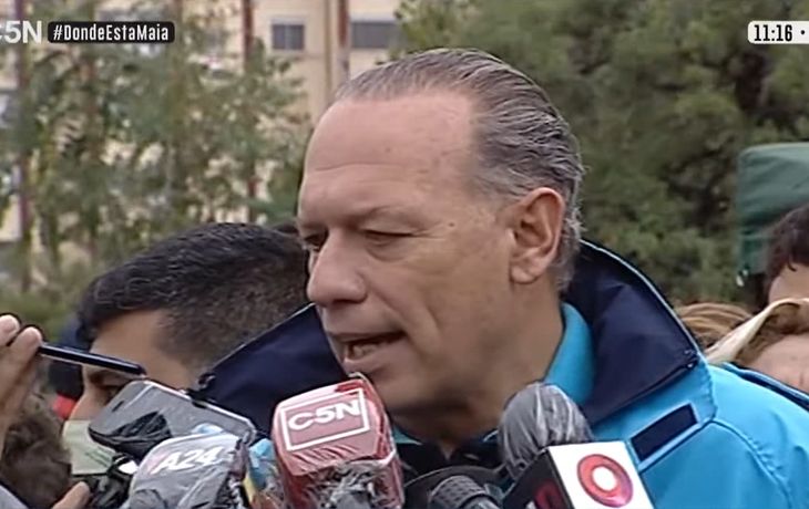 Berni, sobre el caso Maia Beloso: No vamos a bajar los brazos hasta encontrarla