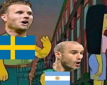 Memes contra Rodrigo Palacio por el gol de Suecia en el Mundial