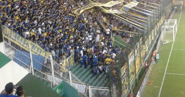 Boca tuvo 7500 hinchas en el Sur