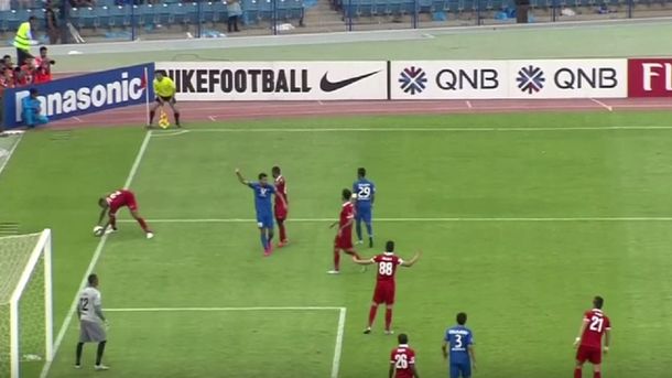 El penal más insólito del mundo se dio en la Champions League de Asia