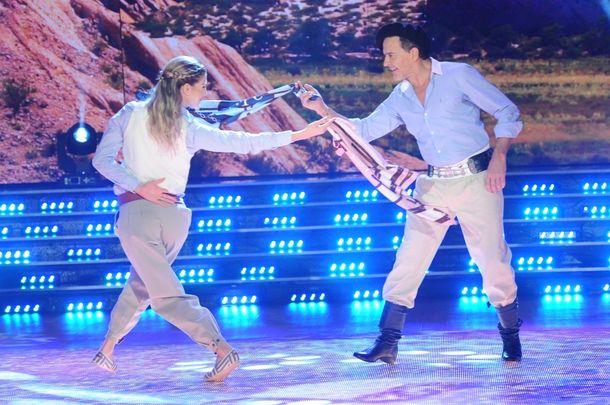 Osvaldo Laport se animó a cantar y obtuvo un buen puntaje en el folclore