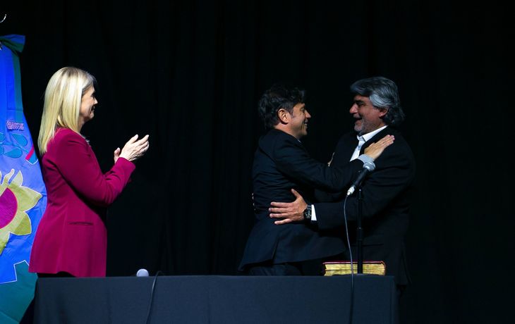 Axel Kicillof le tomó juramento a Walter Correa