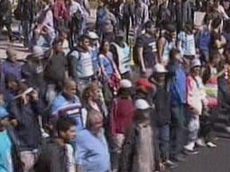 El Centro, colapsado por dos protestas