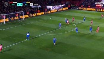 el golazo de carabajal para argentinos ante boca el golazo de carabajal para argentinos ante boca