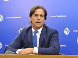 El presidente del Uruguay, Luis Lacalle PoU. El presidente del Uruguay, Luis Lacalle PoU.