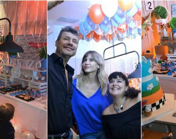 El divertido cumpleaños de Lolo Tinelli