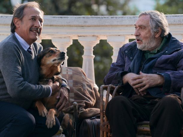 Guillermo Francella y Luis Brandoni en la cuarta temporada de "El Encargado". Guillermo Francella y Luis Brandoni en la cuarta temporada de "El Encargado".