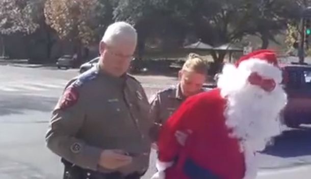 Papá Noel cayó preso en los Estados Unidos