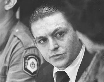 Robledo Puch durante el juicio en el que terminó siendo condenado a cadena perpetua.