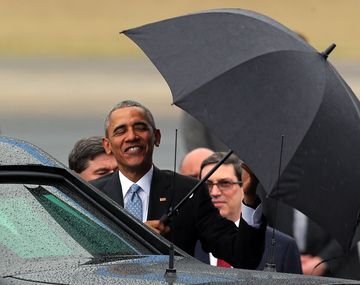 Obama ya está en Cuba: luego de casi 90 años