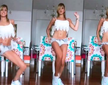 El baile sexy de Candela Ruggeri