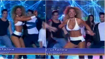 el explosivo baile de jesica cirio el explosivo baile de jesica cirio