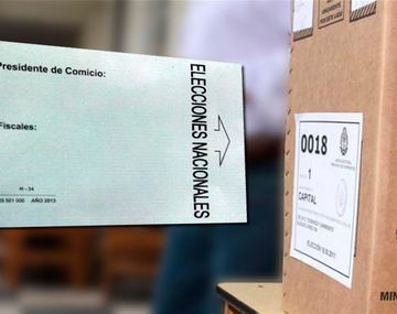 Aclaran que los sobres de votación que tienen fecha de 2013 son válidos