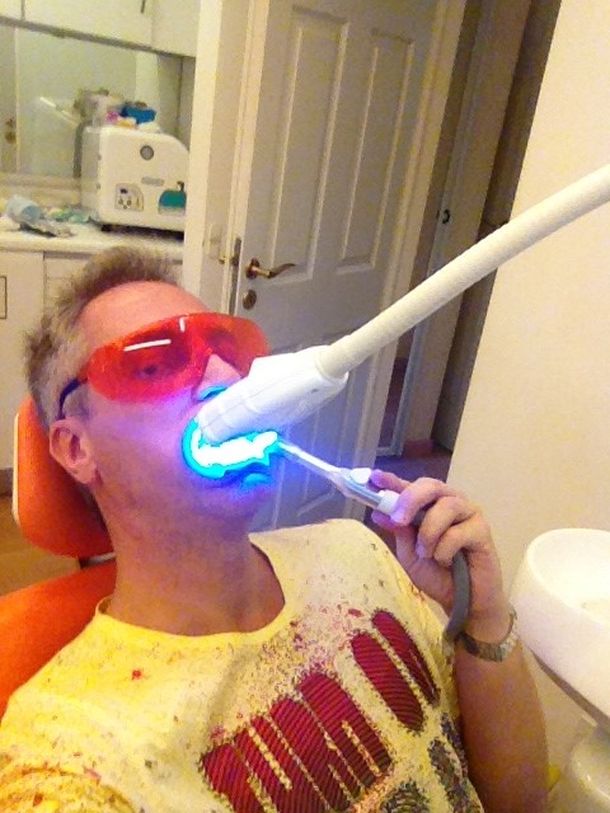 Marley en el odontólogo