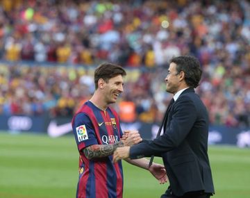 Hasta Luis Enrique quiere que Messi vuelva a la Selección argentina