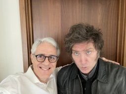 Javier Milei inició su agenda en Nueva York con una reunión con un amigo economista