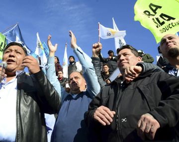 Las fotos del paro de petroleros en Comodoro Rivadavia