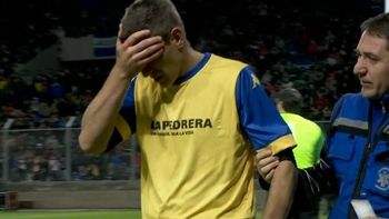 Palermo hizo dos goles y se fue lesionado en San Luis - Crédito: @SC_ESPN Palermo hizo dos goles y se fue lesionado en San Luis - Crédito: @SC_ESPN