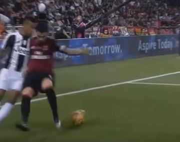 A lo Riquelme: mirá este lujo de Alex Sandro en la Supercopa de Italia