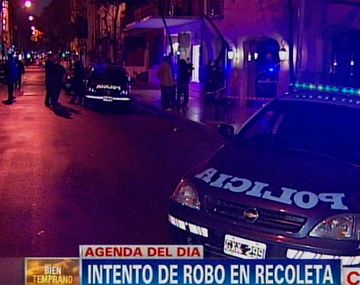 Intento de entradera en un edificio de Recoleta: tres detenidos