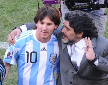 Diego contra Messi: Se le escapó la tortuga