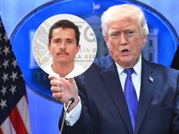 Donald Trump se atribuyó la caída del Mencho. Donald Trump se atribuyó la caída del Mencho.