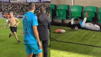 el hincha que quiso abrazar a neymar y termino lesionando por error a un jugador del santos el hincha que quiso abrazar a neymar y termino lesionando por error a un jugador del santos