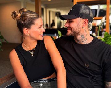 Filtraron la charla íntima entre la China Suárez e Icardi en Ibiza