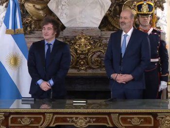 Javier Milei y &nbsp;Federico Sturzenegger