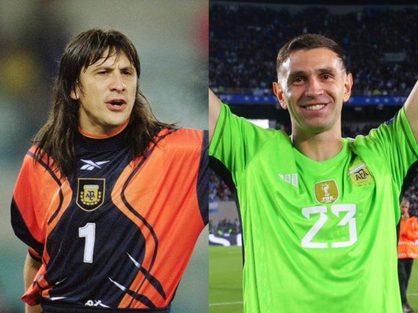 Así reaccionó el Mono Burgos después de que Dibu Martínez quebrara su récord