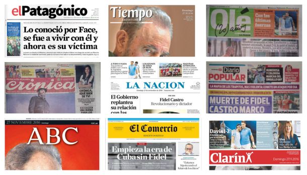 Mirá las tapas de los diarios