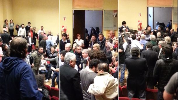 Agresores de Solá amenazan con hacer más escraches