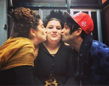 Anto con los youtubers Orni y Rodinamita