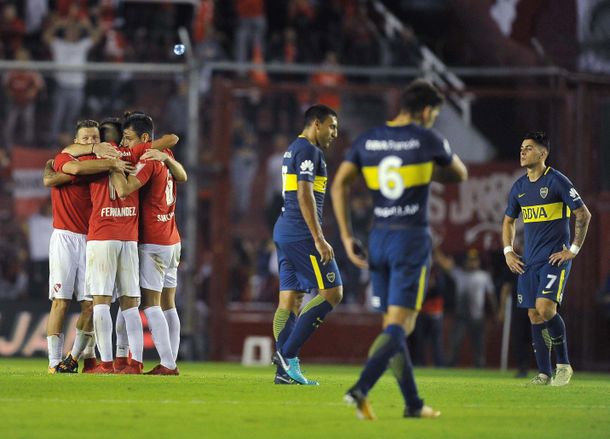 Independiente festeja y Boca sufre