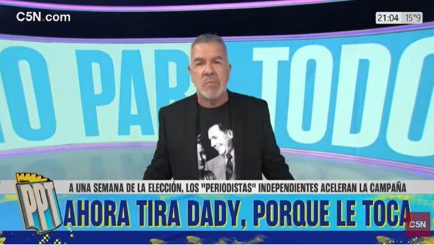 Dady Brieva disparó contra los medios que lo criticaron sin piedad