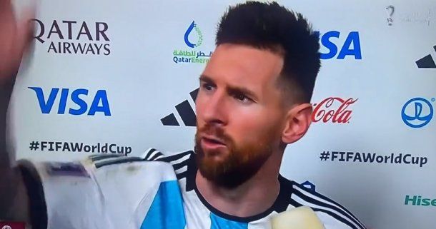 Lionel Messi tras la clasificación: ¿Qué mirás bobo? Andá para allá